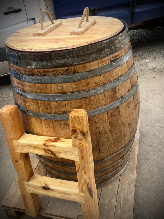 Oak Whiskey barrel Ice bath