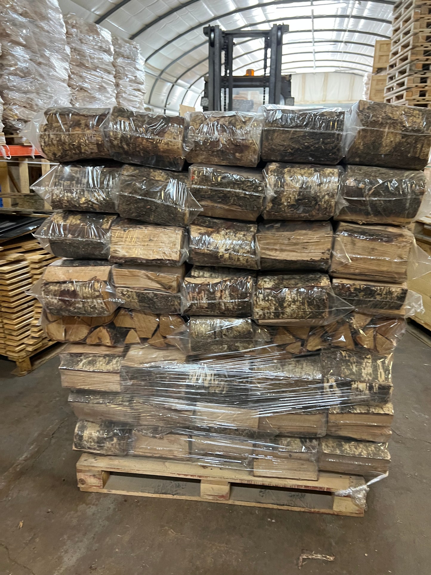 10 bags of kiln dried birch