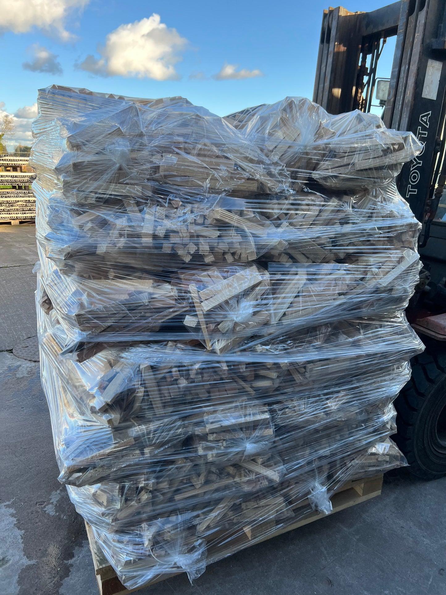 70 bags of firelighters