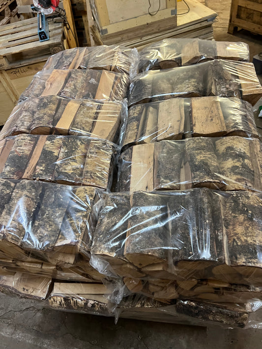 10 bags of kiln dried birch